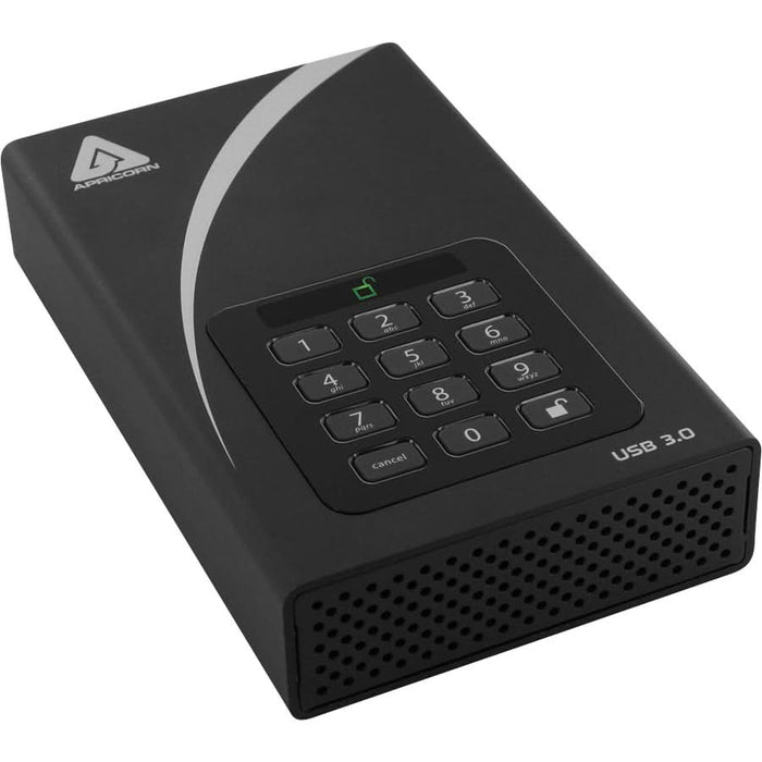 Apricorn Aegis Padlock ADT-3PL256-2000 2TB 3.5-in External Hard Drive