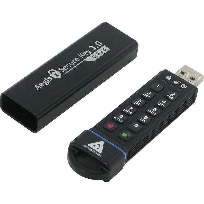 Apricorn Aegis Secure Key 120GB ASK3-120GB USB 3.0 256-bit AES Flash Drive