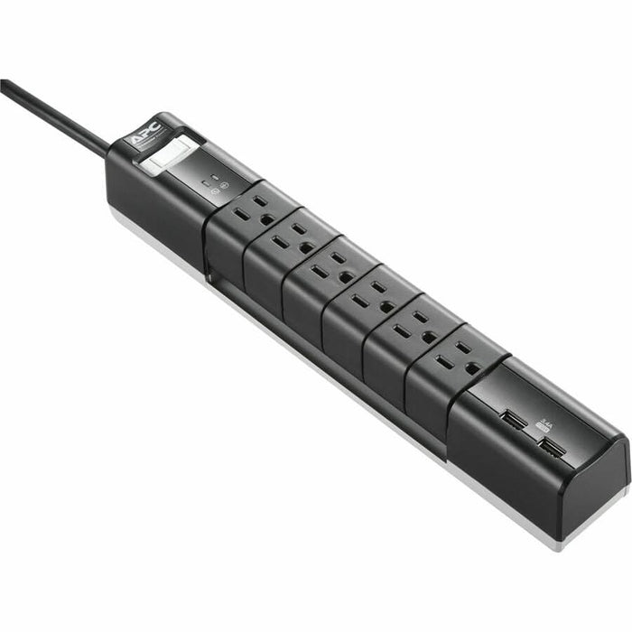 APC PE6RU3 SurgeArrest Essential 6-Outlet Surge Suppressor/Protector