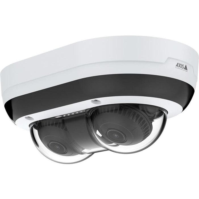 Axis 02415-001 Panoramic P4705-PLVE 2MP Outdoor Full HD White Black Color Network Camera