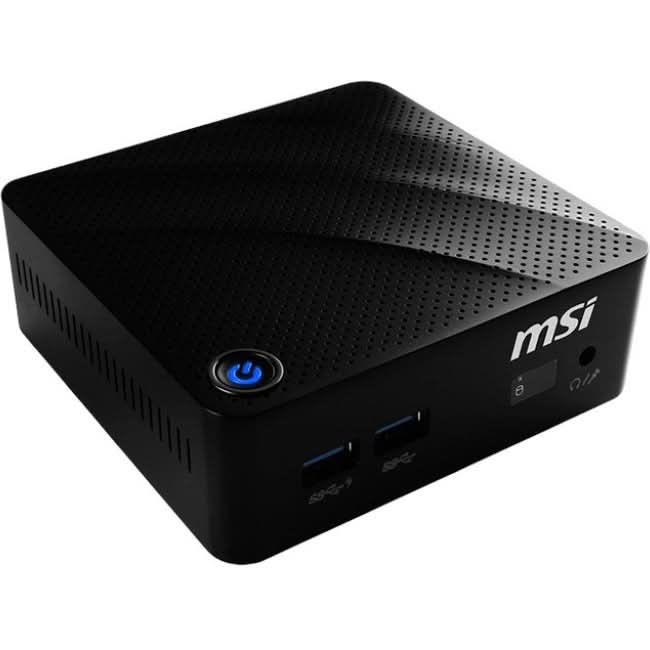 MSI CUBINADL019B Cubi N ADL-019BUS NUC Intel Pentium N200 Processor Mini PC Barebone System