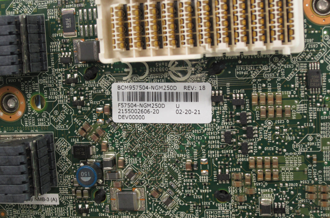 Dell DCWFP Broadcom 57404 Quad Port 10/25G Mezzanine Adapter MX740c MX750c