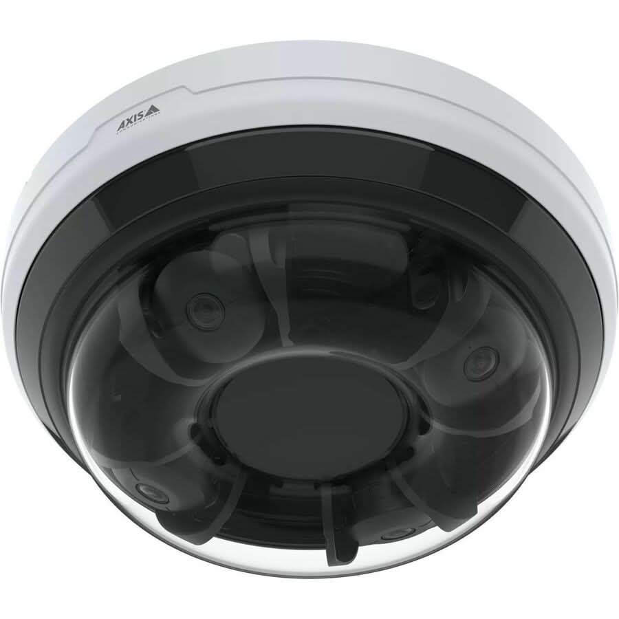 Axis 02898-001 P3748-PLVE 8MP Outdoor 4K Color Dome White Network Camera