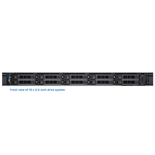 10x 2.5" SAS/SATA Rack Chassis | Refurbished Dell PowerEdge R440