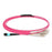 MTP APC Female to 8 LC UPC Duplex 16 Fibers LSZH OM4 50/125 MMF Breakout Cable, Megenta