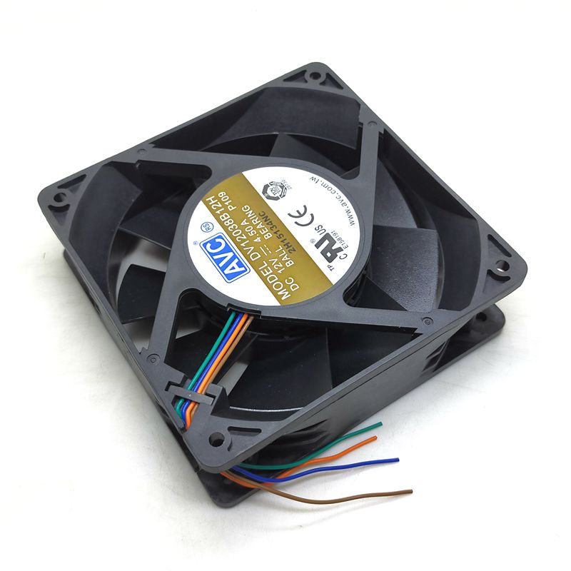 12038 12V 4-wire High Performance Chassis Fan 12CM DV12038B12H Max Airflow Rate