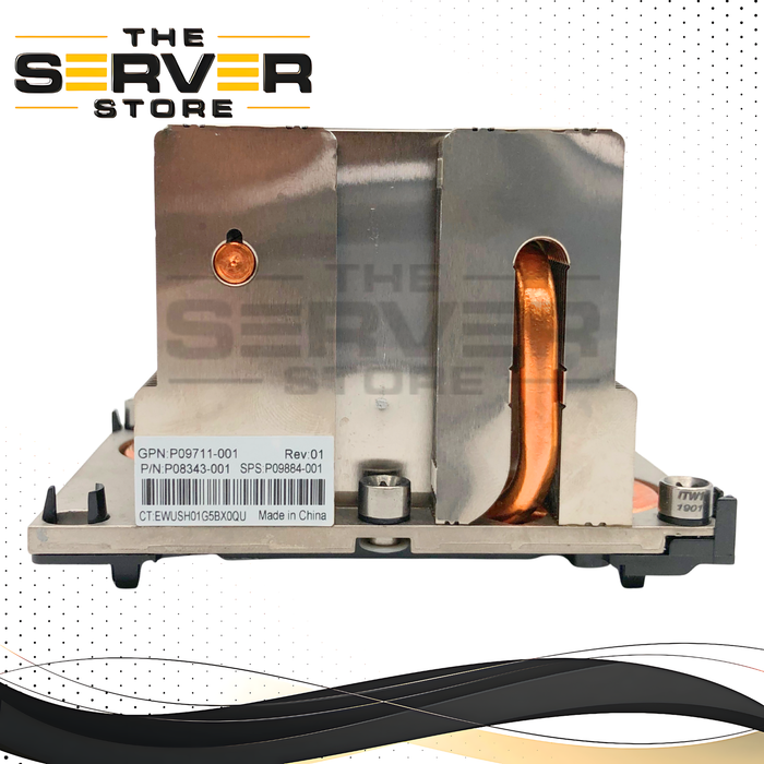 HP Apollo 4200 Gen10 (G10) High Performance CPU Heatsink. P/N: P08343-001.