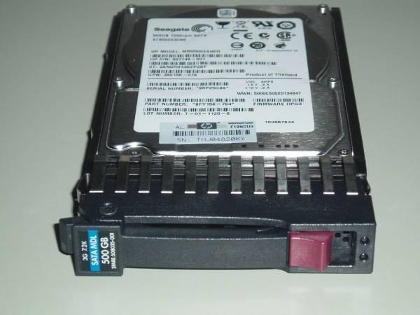 HP 507749-001 Midline 500GB 3G 7.2k 2.5Inch SATA Hdd | USED