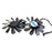 12V DC 0.45A Axial Cooling Fan