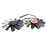 12V DC 0.45A Axial Cooling Fan