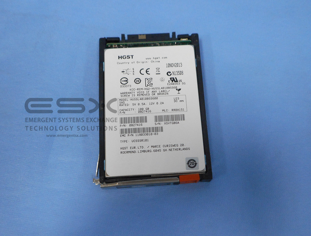 EMC V4-2S6F-100 100GB 6Gbp/s 2.5" EFD Flash Drive - PN: 005050367
