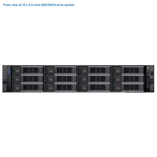 12x 3.5" Rack Chassis | Refurbished Dell PowerEdge R760XS