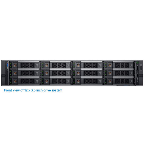 12x 3.5" SAS/SATA Rack Chassis | Refurbished Dell PowerEdge R740xd