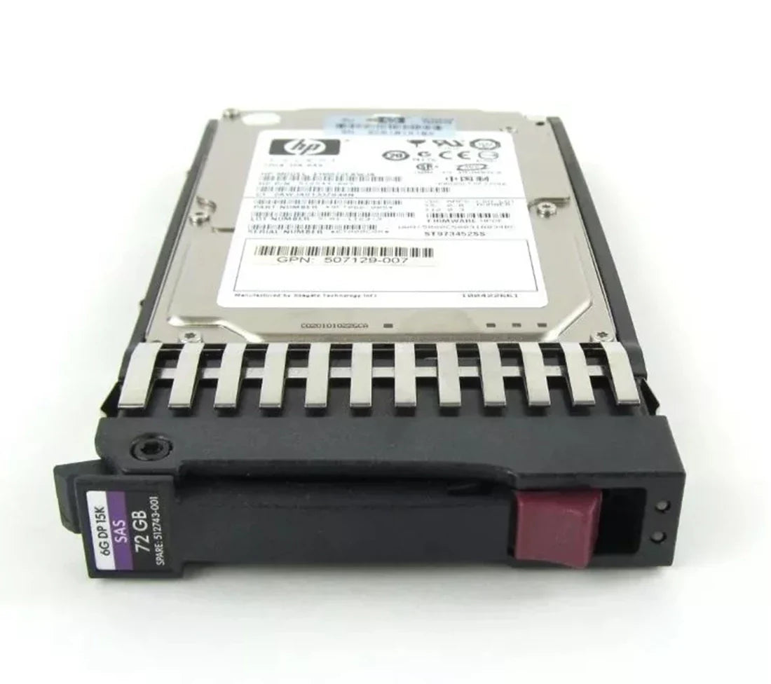 HP EH0072FAWJA Dual Port 72GB 15k 2.5Inch SAS Ent Hdd | USED