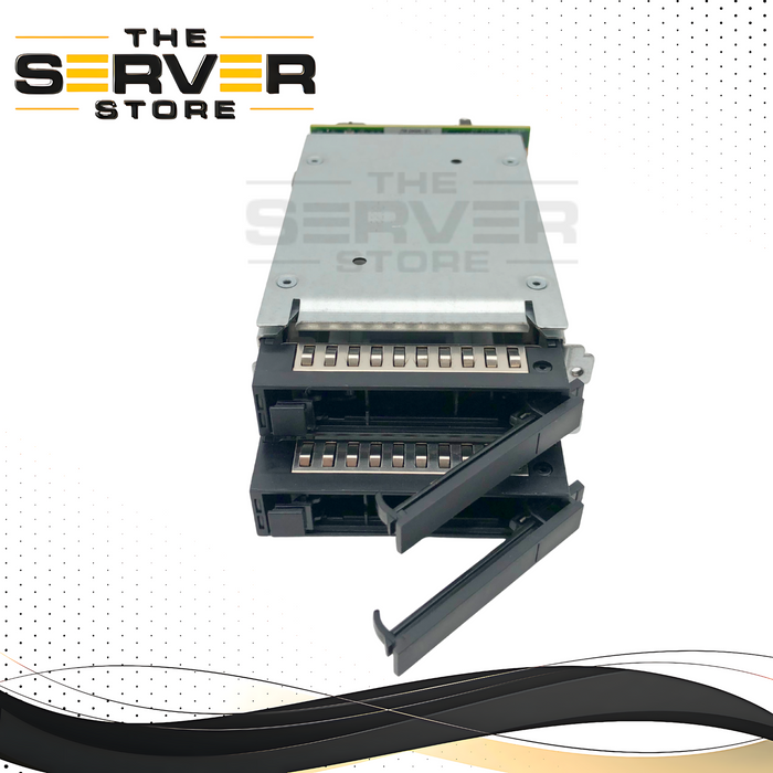 Intel 2U 2-Bay SFF (2.5") Hard Drive Backplane for S2600WT Server with Drive Cage and Cables. P/N: G94337-003.