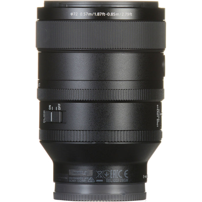 Sony 100mm f/2.8 GM OSS Macro FE Lens