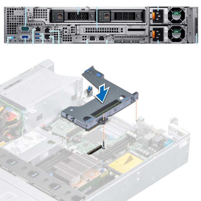 Dell (G14) FH Riser | FJ4M3