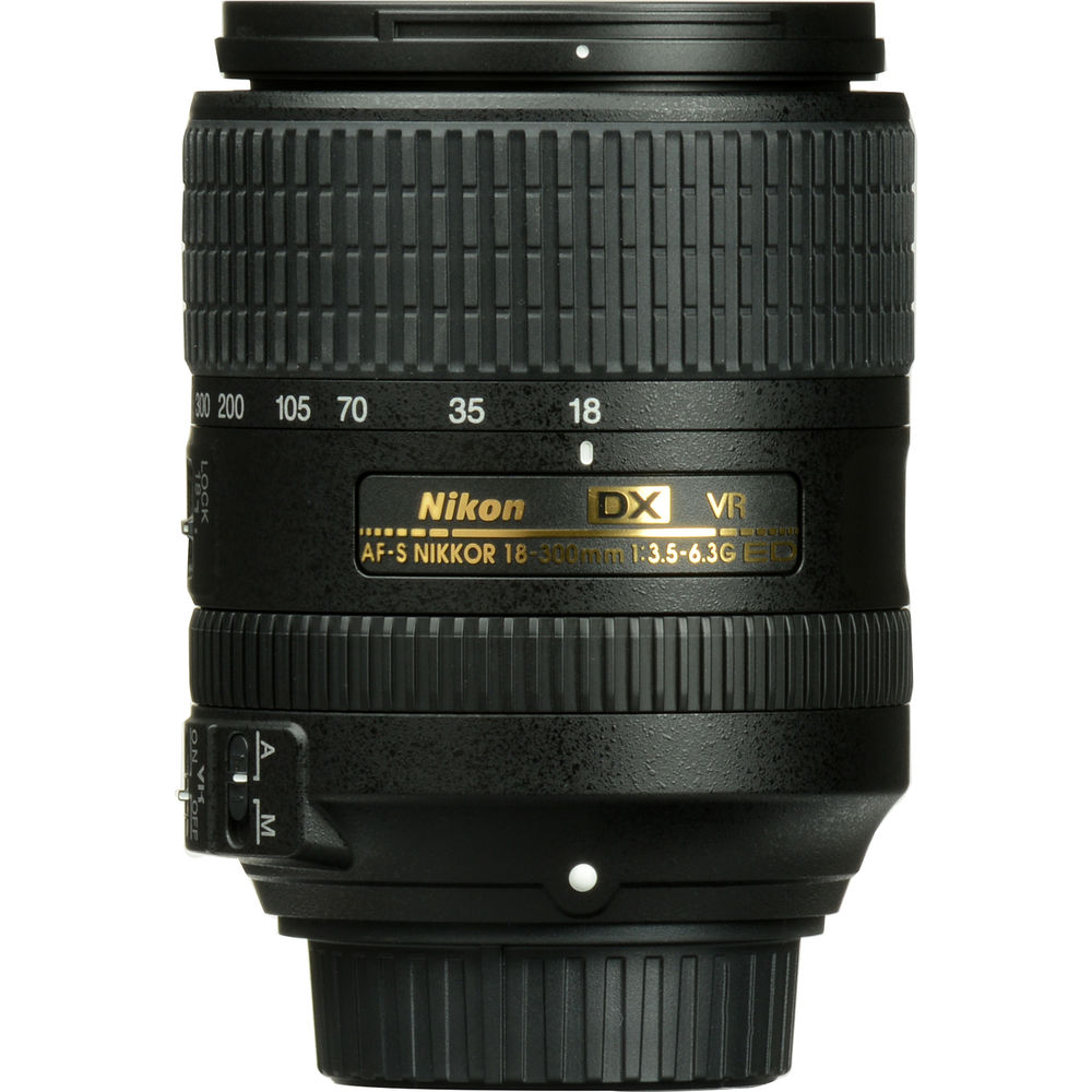 Nikon 18-300mm VRf/3.5-6.3 DX AF-S G ED Lens - F Mount