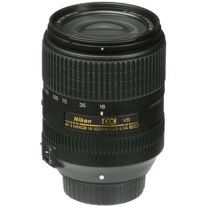 Nikon 18-300mm VRf/3.5-6.3 DX AF-S G ED Lens - F Mount