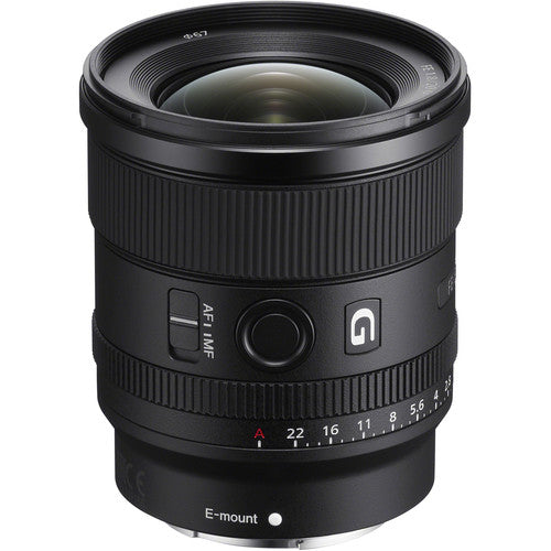 Sony 20mm f/1.8G FE Lens