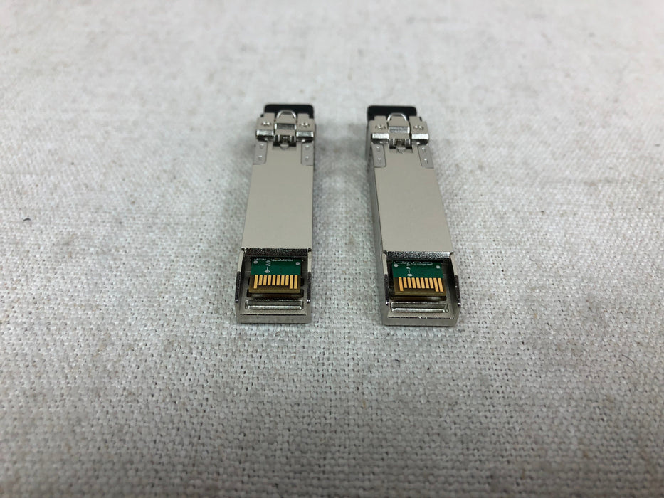 Lot of 2 Fiberstore SFP1G-SX-85 1000BASE-SX SFP Mini-GBIC Transceiver Module