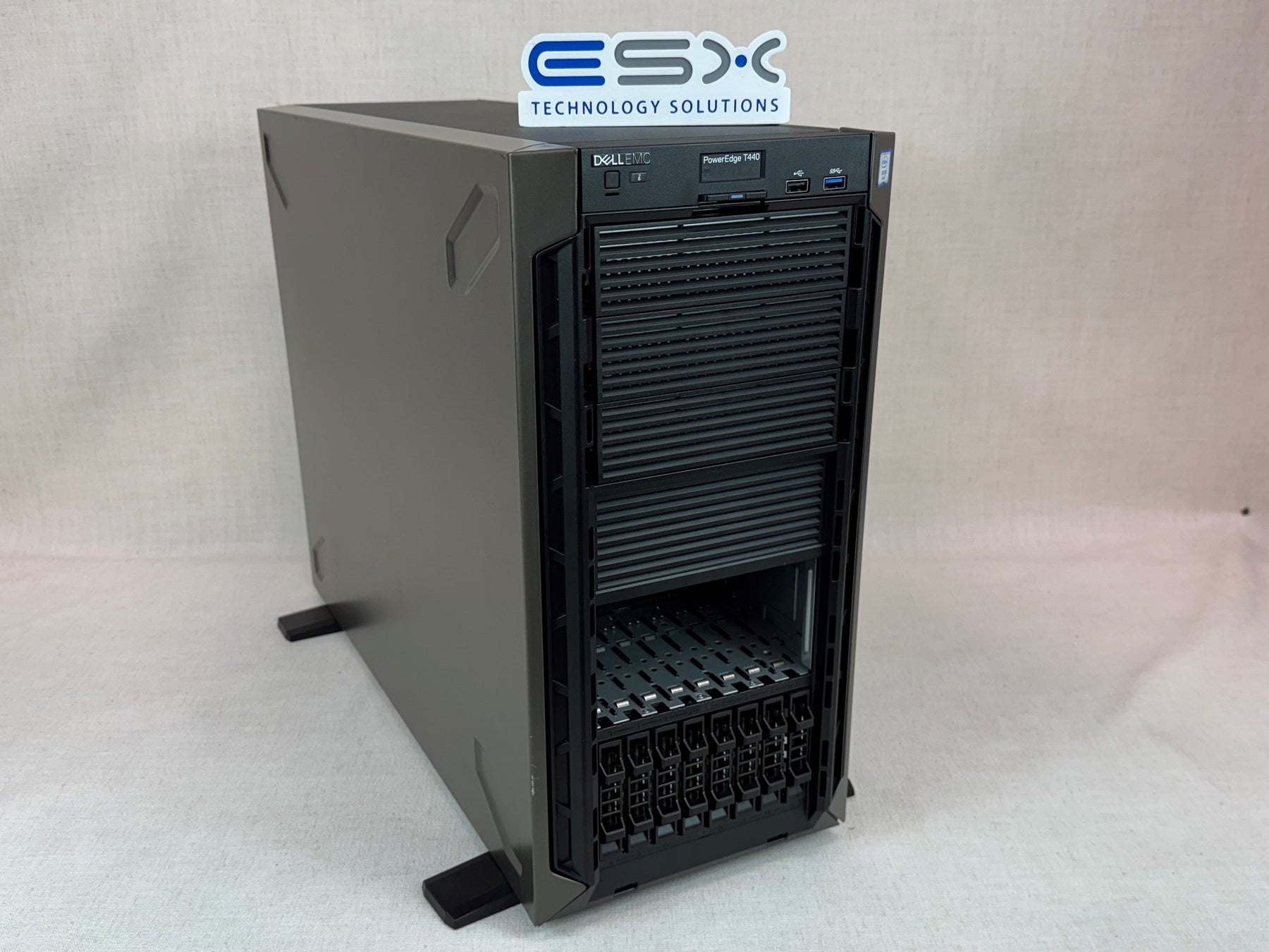 Dell PowerEdge T440 16x 2.5” Server - 1x 8C Gold 6134 3.2GHz, 128GB, PERC H730p