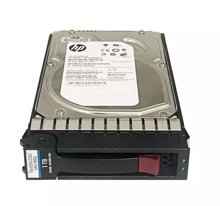 HP MB1000FBZPL Dual Port Midline 1TB 7.2k 3.5Inch SAS Hdd | USED