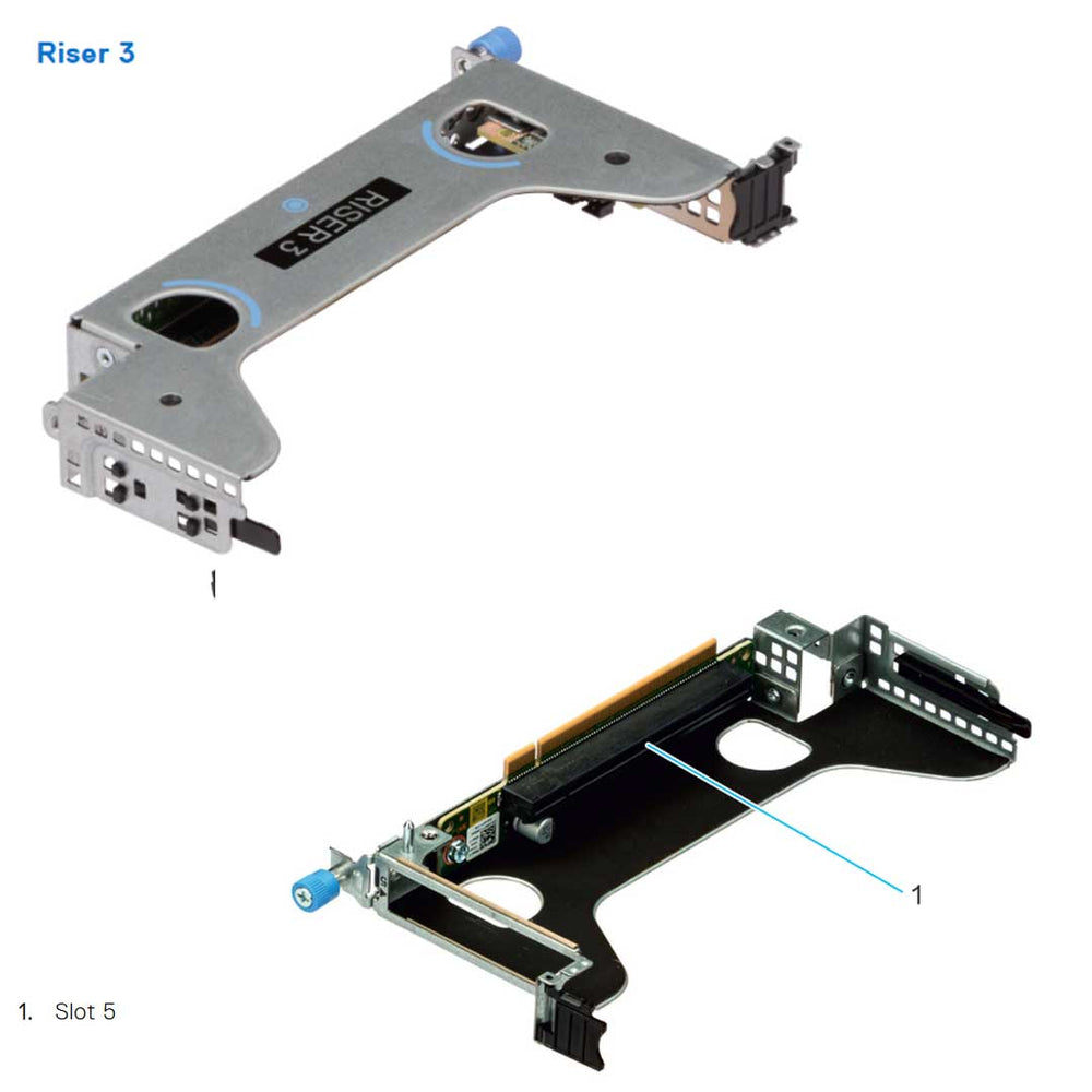 Dell PowerEdge Riser Config 1 R1B+R2B+R3