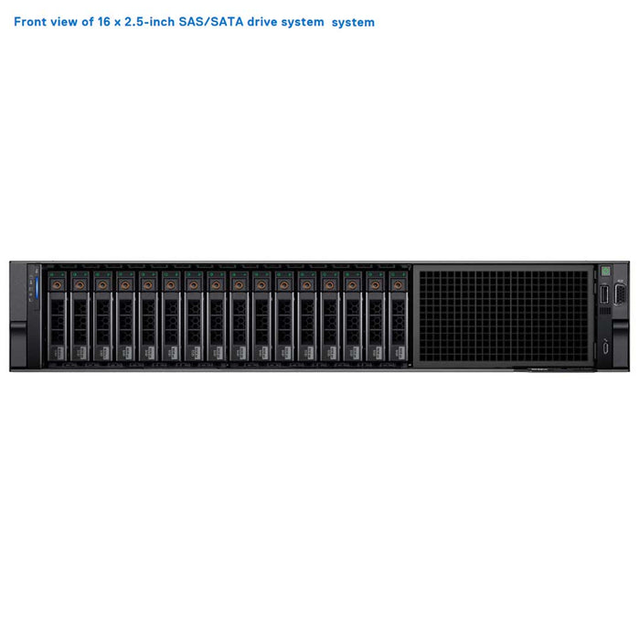 16x 2.5" Rack Chassis | Refurbished Dell PowerEdge R760XS