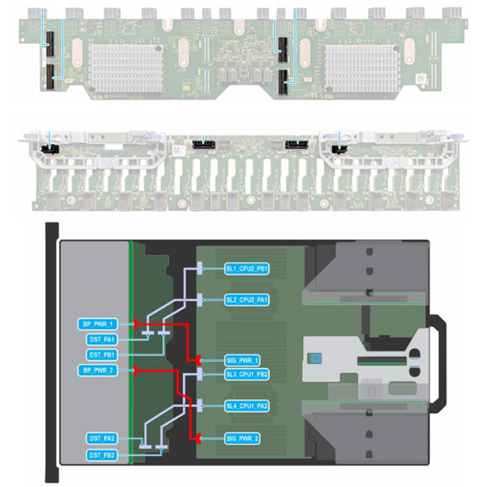 16x2.5" (SAS/SATA) + 8x 2.5" (NVMe) Rack Chassis | Refurbished Dell PowerEdge R750