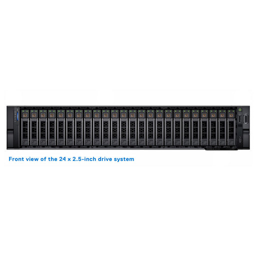 16x2.5" (SAS/SATA) + 8x 2.5" (NVMe) Rack Chassis | Refurbished Dell PowerEdge R750