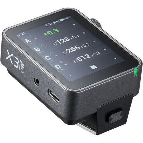 Godox X3Pro F Touchscreen TTL Wireless Flash Trigger for FUJIFILM