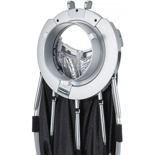 Godox EazyFlow Bty 65S Collapsible Beauty Dish (Black/Silver, 25.5"/64.8cm)