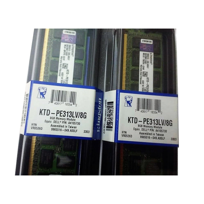 Kingston KTD-PE313LV/8G 2Rx4 PC3L-10600R 8GB DDR3 1333Mhz ECC Memory Ram DIMM