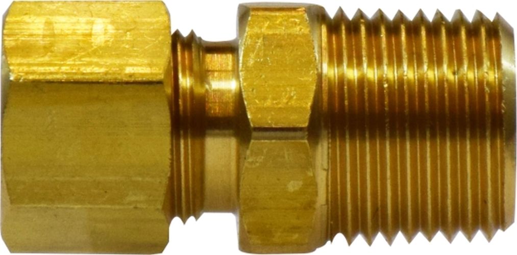 18181 | 1/4 X 3/8 COMP X MIP ADAPTER | Midland Metal Mfg.