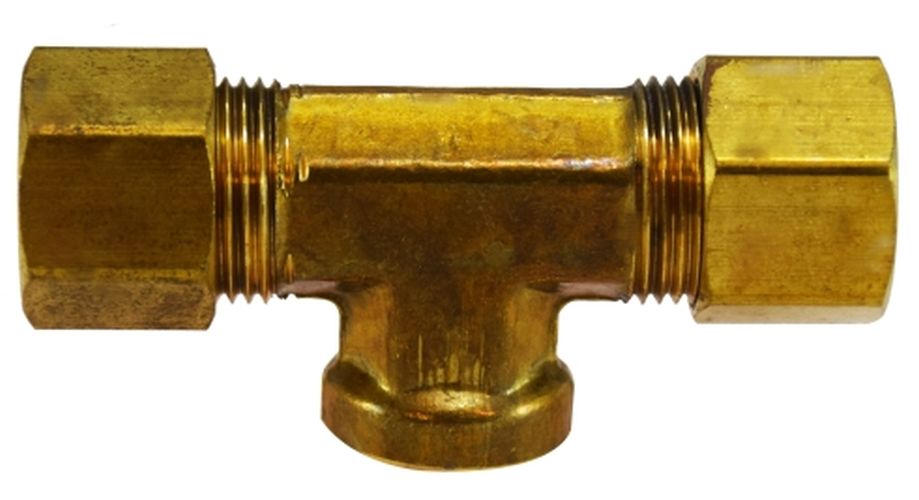 18321 | 1/4 X 1/8 COMP X FIP BRANCH TEE | Midland Metal Mfg.