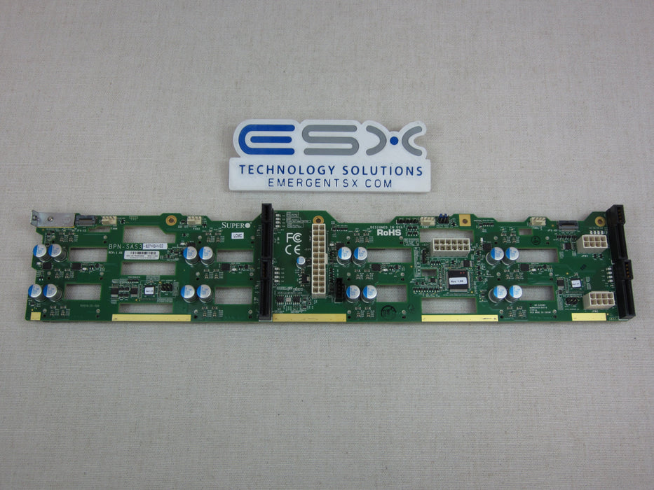Supermicro Nutanix BPN-SAS3-827HQ-NI22 12x 3.5" SAS/SATA 2U / 4 Node Backplane