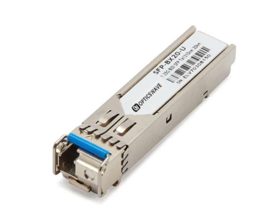 100BASE-BX-D BiDi SFP 1550nm-TX/1310nm-RX 10km EXT DOM LC SMF Transceiver Module