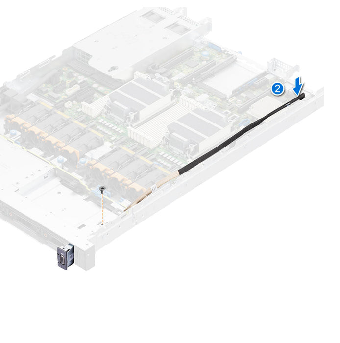 1N9KM — Cable | Dell PowerEdge R660xs