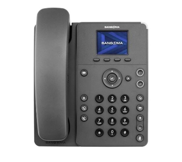 1TELP310LF - Sangoma P310 2-Lines Dual-Port Ethernet 2.4-inch LCD Bluetooth Wi-Fi VoIP Phone