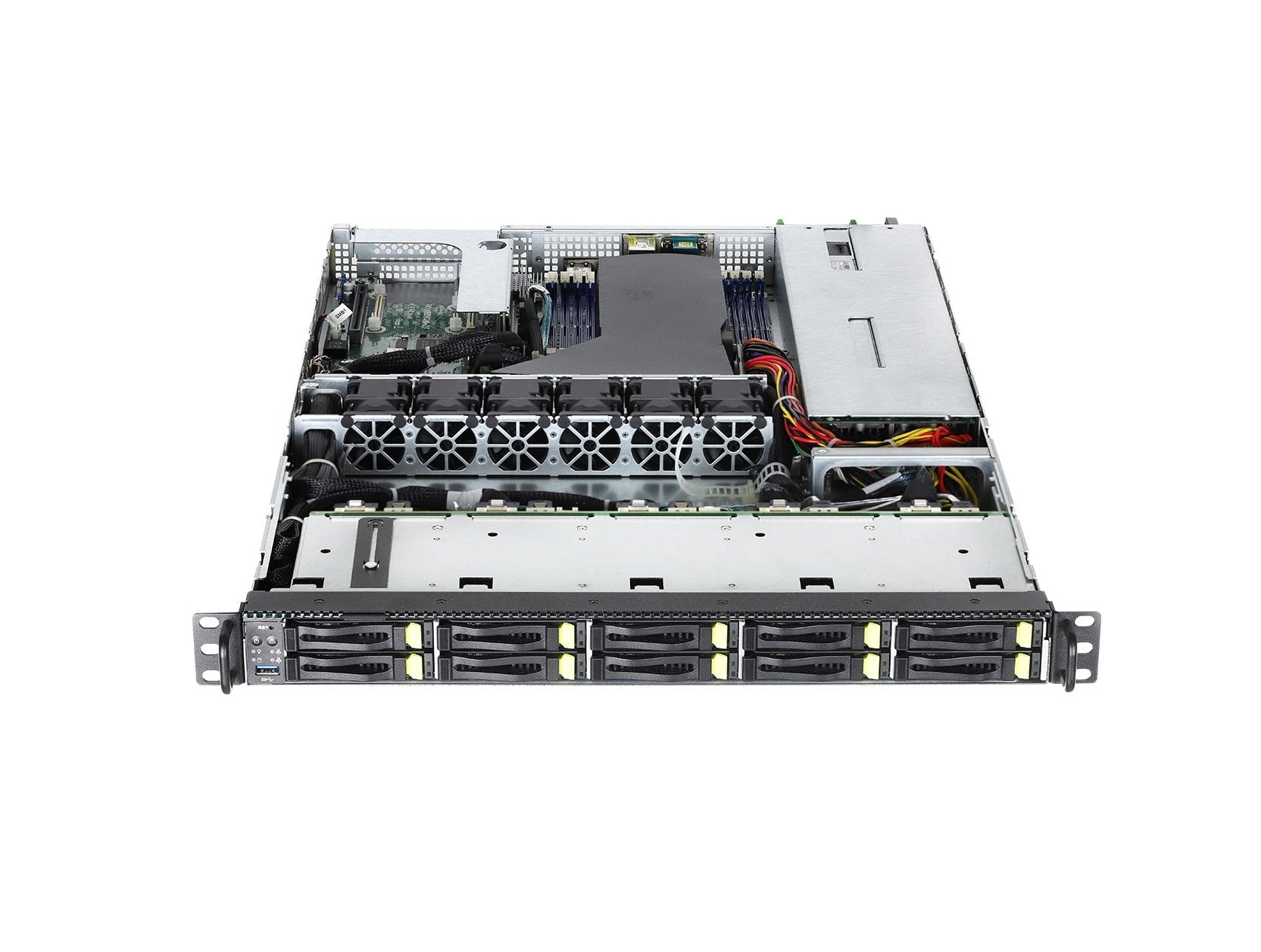 ASRock 1U10E-ROME/2T 1U AMD EPYC 64 Core Barebone Server