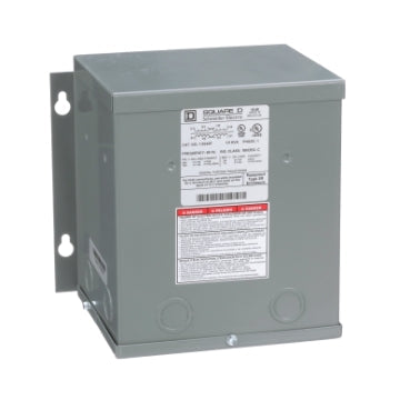 1.5S43F | TRANSFORMER DRY 1PH 1.5KVA 120X240V-12/24V | Square D