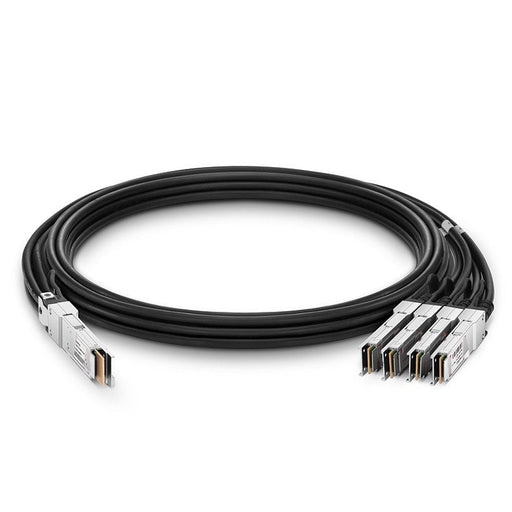 1.5m (5ft) NVIDIA InfiniBand MCP7Y50-N01A Compatible OSFP 800G to OSFP 4x200G Passive Direct Attach Copper Breakout Cablect Attach Copper Breakout Cable