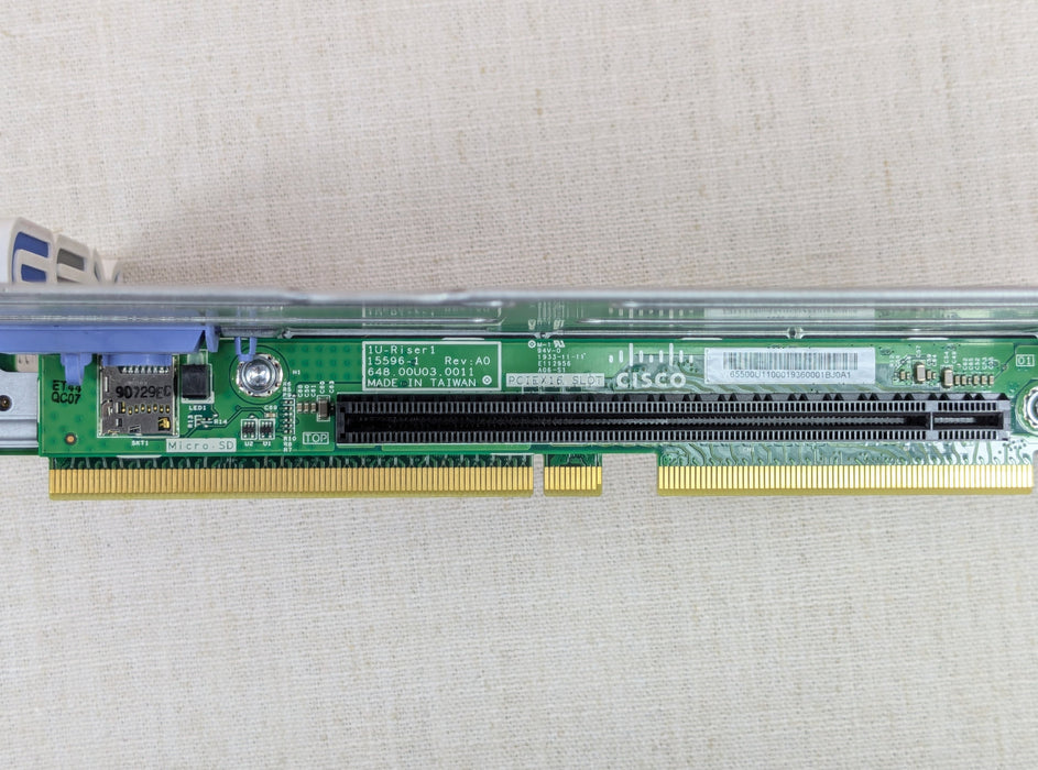Cisco 15595-1 Riser 1 & 2 Card with Mounting Bracket for UCS C220 M5