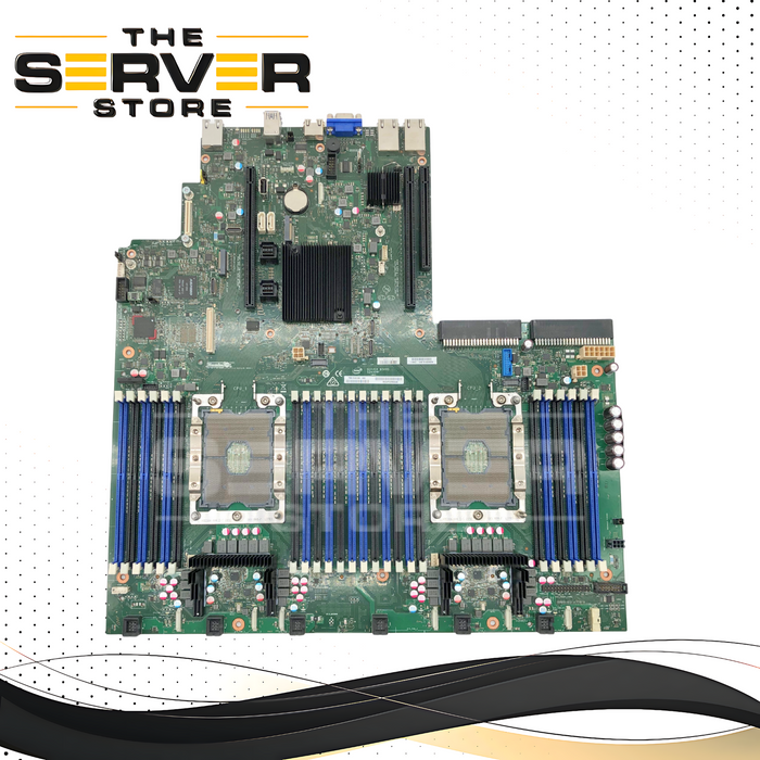 Intel S2600WF (Wolf Pass) Series C628 Dual LGA3647 Socket P ATX Server Motherboard. P/N: H48104-883.