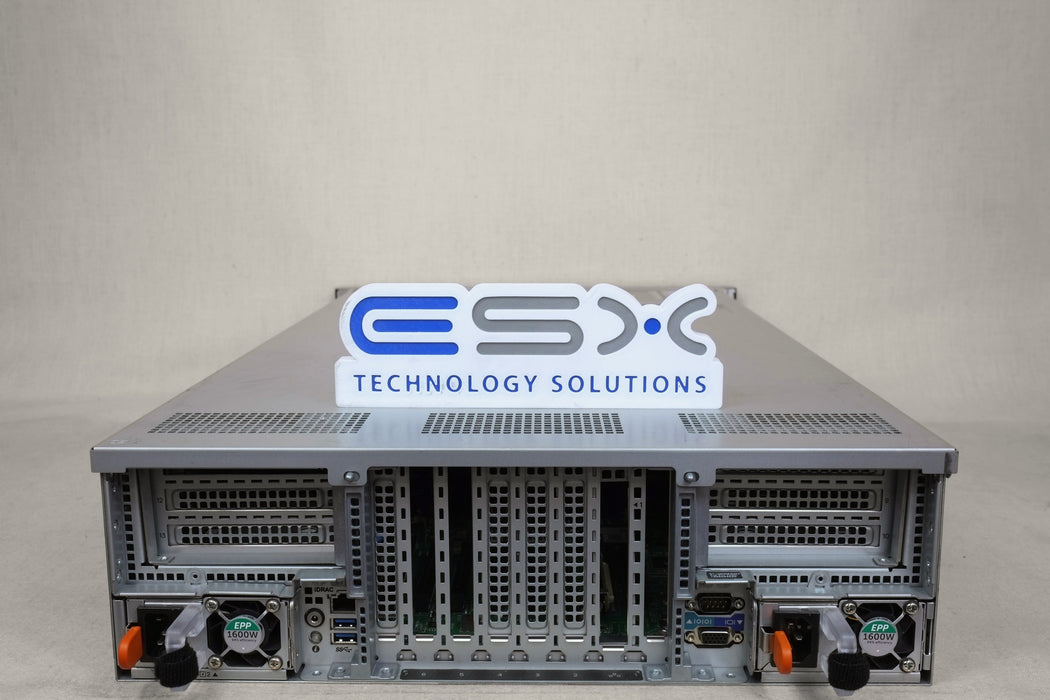 Dell PowerEdge R940 3U Server - 4x 24C Platinum 8260 2.4GHz, 512GB, 2x 240GB M.2