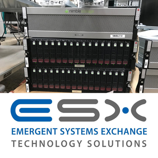 Nimble Storage CS500 – 36TB (12 x 3TB), 2.4TB Flash (4 x 600GB SSD) & 10Gbe