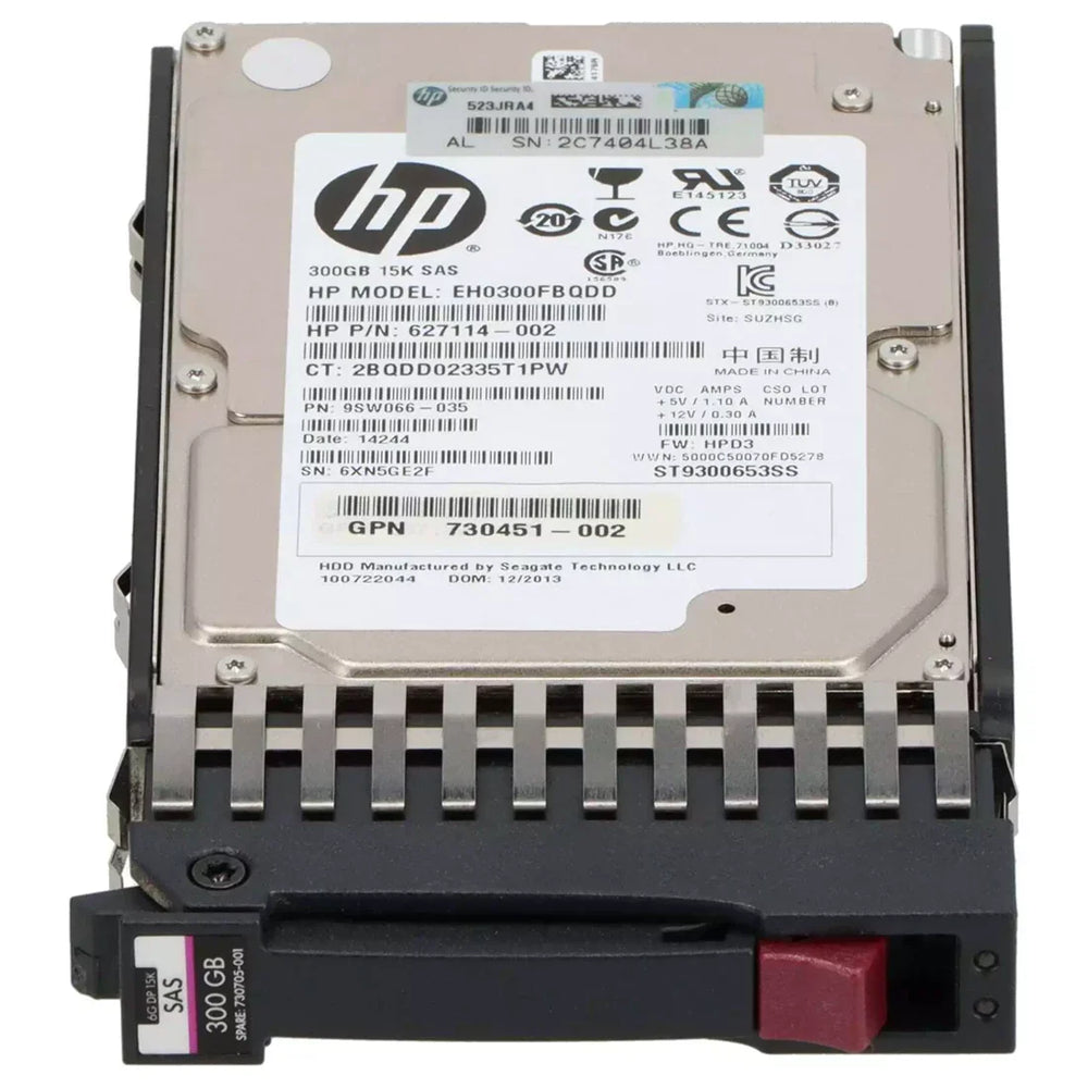 HP C8S61SB 300GB 6G 15k 2.5inch DP SAS Hdd | USED
