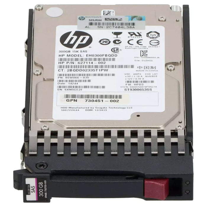 HP C8S61SB 300GB 6G 15k 2.5inch DP SAS Hdd | USED