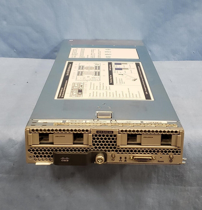 Cisco UCS B200 M4 Blade Server 2x 14 Core E5-2680v4 2.4GHz 192GB RAM